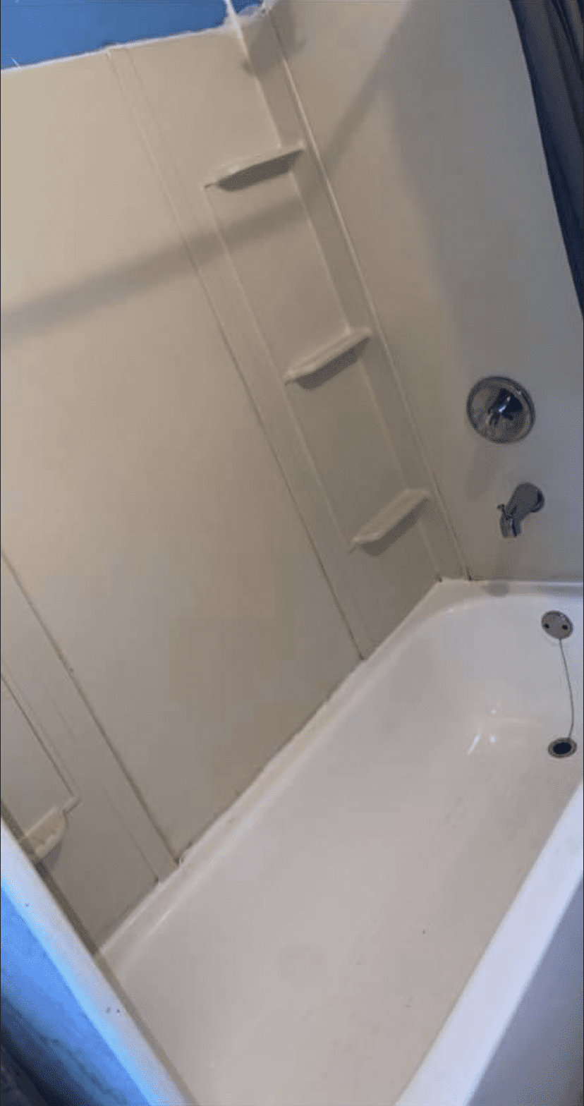 Bathtub after